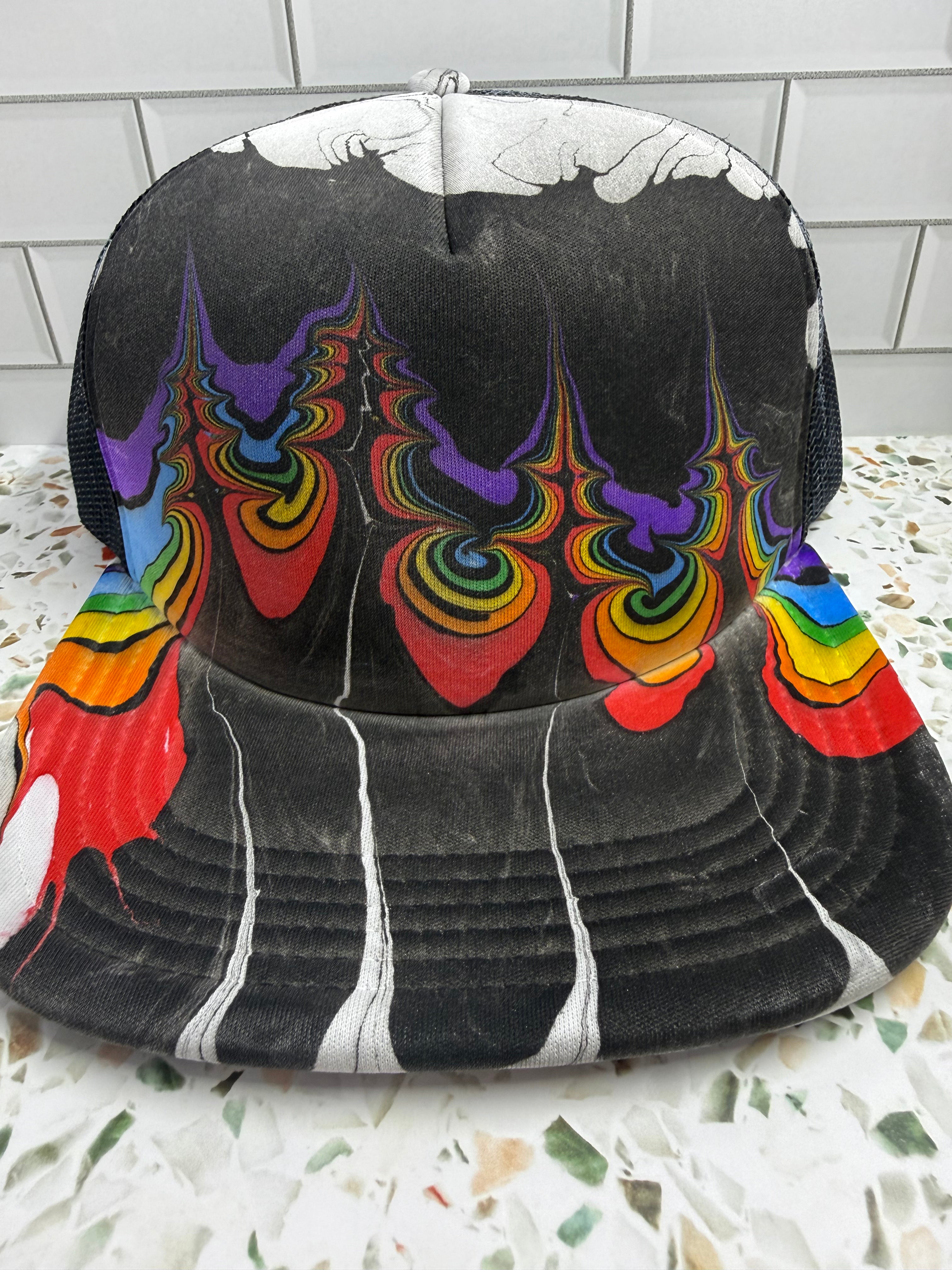 Dark side of the trucker hat