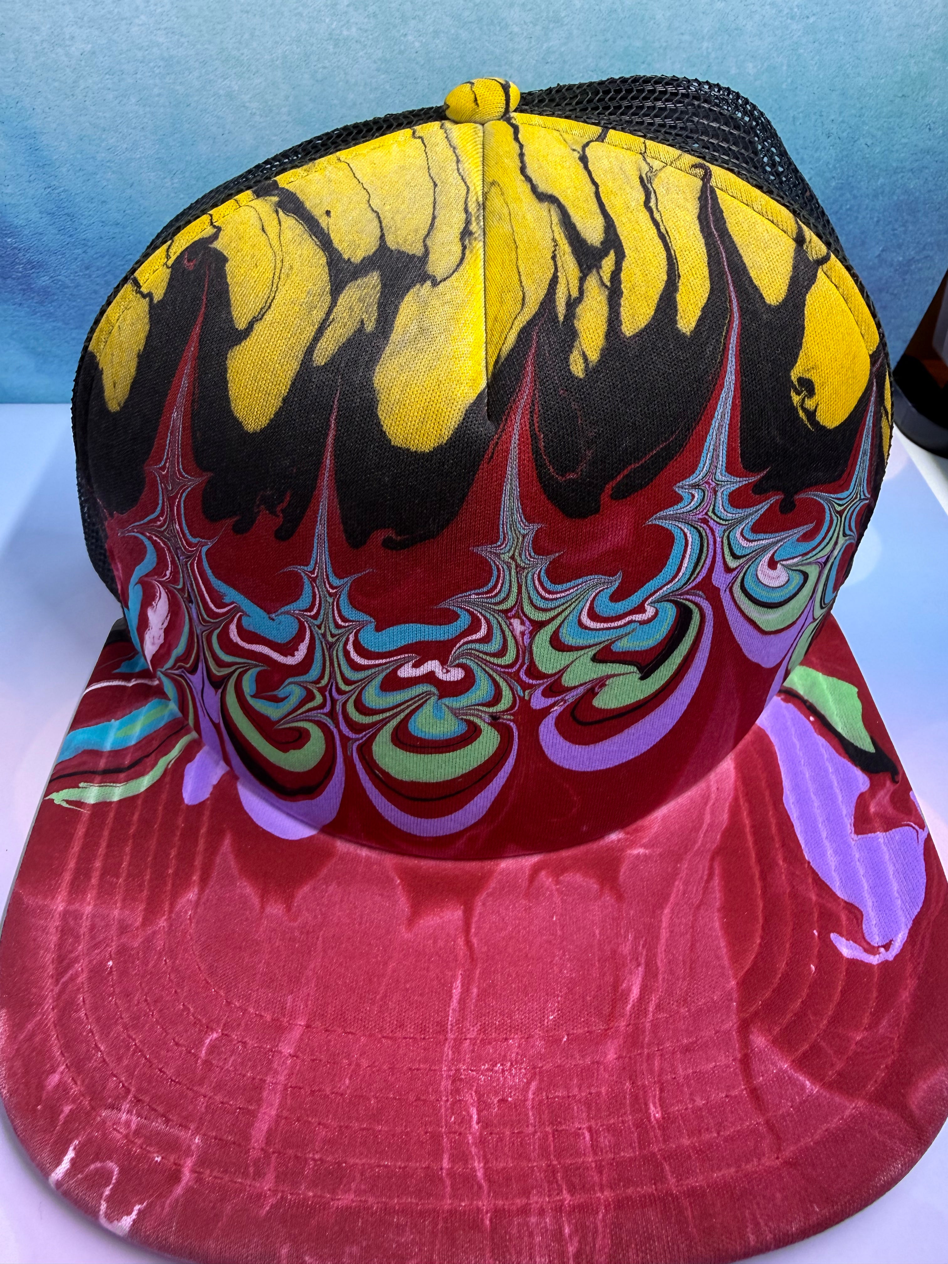 Mandelbrot in yellow and red